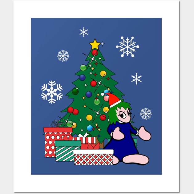 Lemmings Around The Christmas Tree Wall Art by Nova5